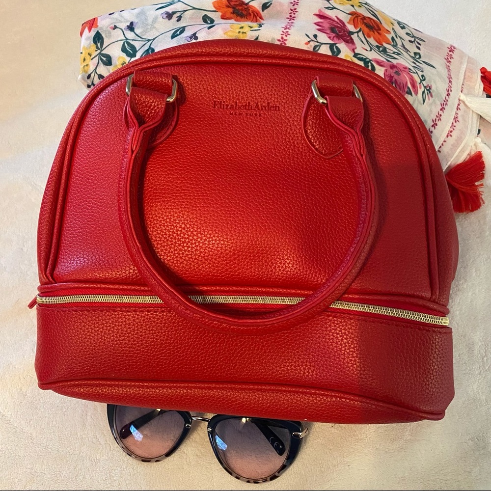 Elizabeth Arden Red Dome Satchel Tote - Picture 4 of 9
